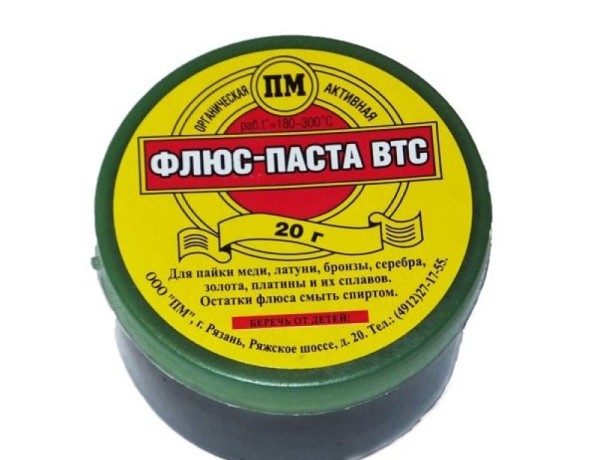 Флюс ВТС Паста фото