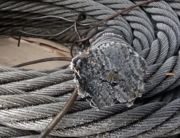 Канат стальной двойной круглопрядный правой свивки ВК ЛК-О 11,5 мм ГОСТ 3081-80 фото
