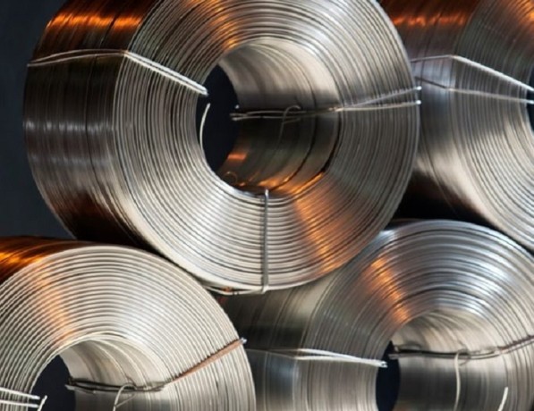 Катанка алюминиевая литая твердая А5Е АКЛП-Т3-5Е 9,5 мм ГОСТ 13843-2019 фото