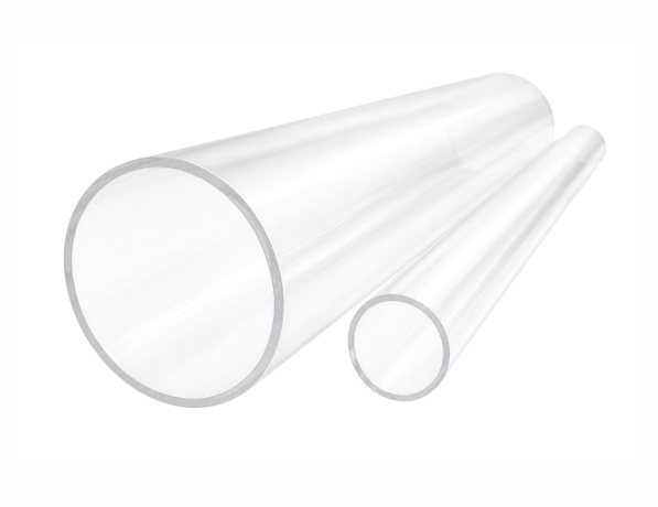 Труба из оргстекла круглая прозрачная PLEXIGLAS 60х56х2000 мм фото
