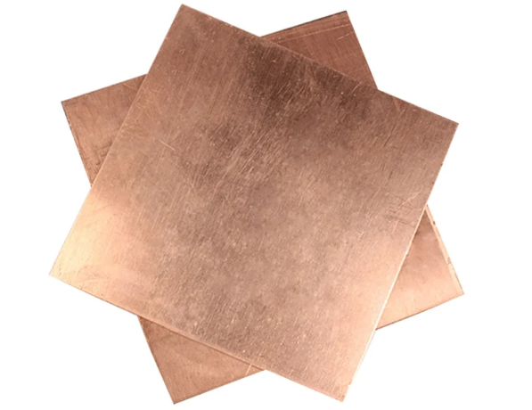 Пластина медная луженая для гальваники М1 0,1х20х40 мм ГОСТ 1173-2006 фото