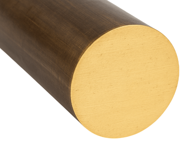 Поковка бронзовая круглая кованая БрАМц9-2 50 мм ГОСТ 1628-2019 фото