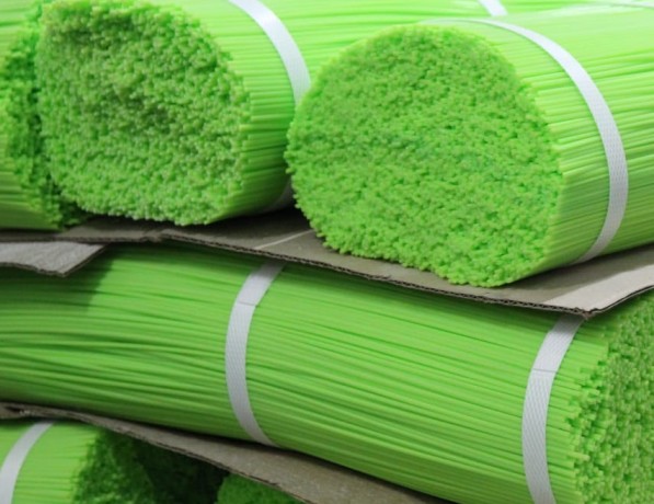 Полипропиленовый ворс зеленый 3х900 мм фото