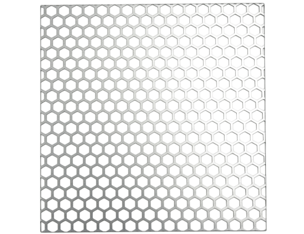 Сетка нержавеющая перфорированная 12Х18Н9Т 45х45х3 мм фото