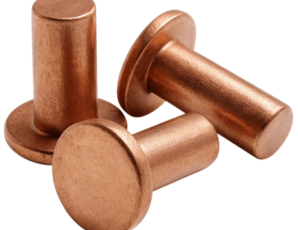 Заклепка медная полукруглая вытяжная М1 1,4х8 мм ГОСТ 10299-80 фото